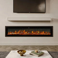 70/80/100 Inch Electric Fireplace with Remote 9 Flame Colours Freestanding Fireplaces