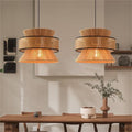 Lightsin Vintage Countryside Style Hemp Rope Pendant Lights