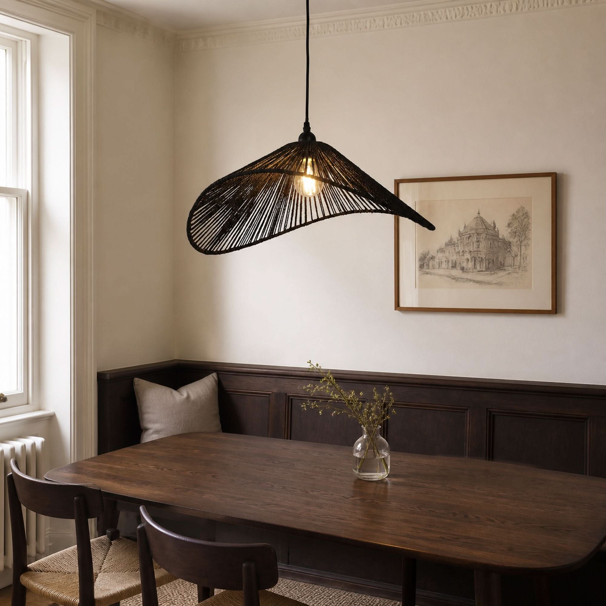 Lightsin Winged and Woven Pendant Lights for a Unique Touch of Style