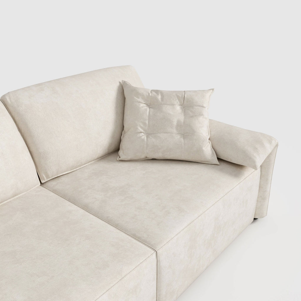 Cottonfy Convenient Remote Control Modular Chaise Sofa Bed