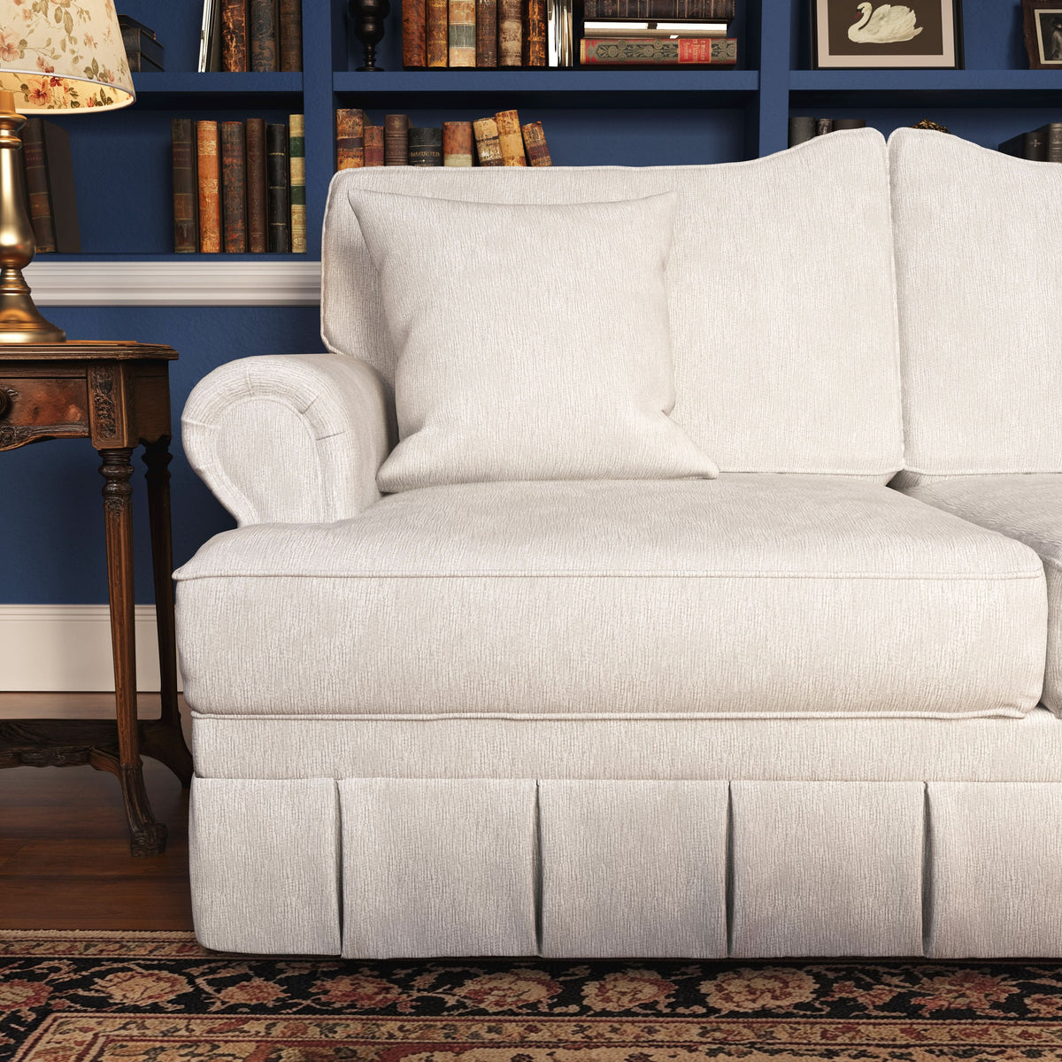 Cottonfy Kensington Chesterfield Style Retro Sofa with Storage