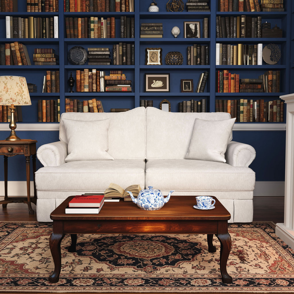 Cottonfy Kensington Chesterfield Style Retro Sofa with Storage