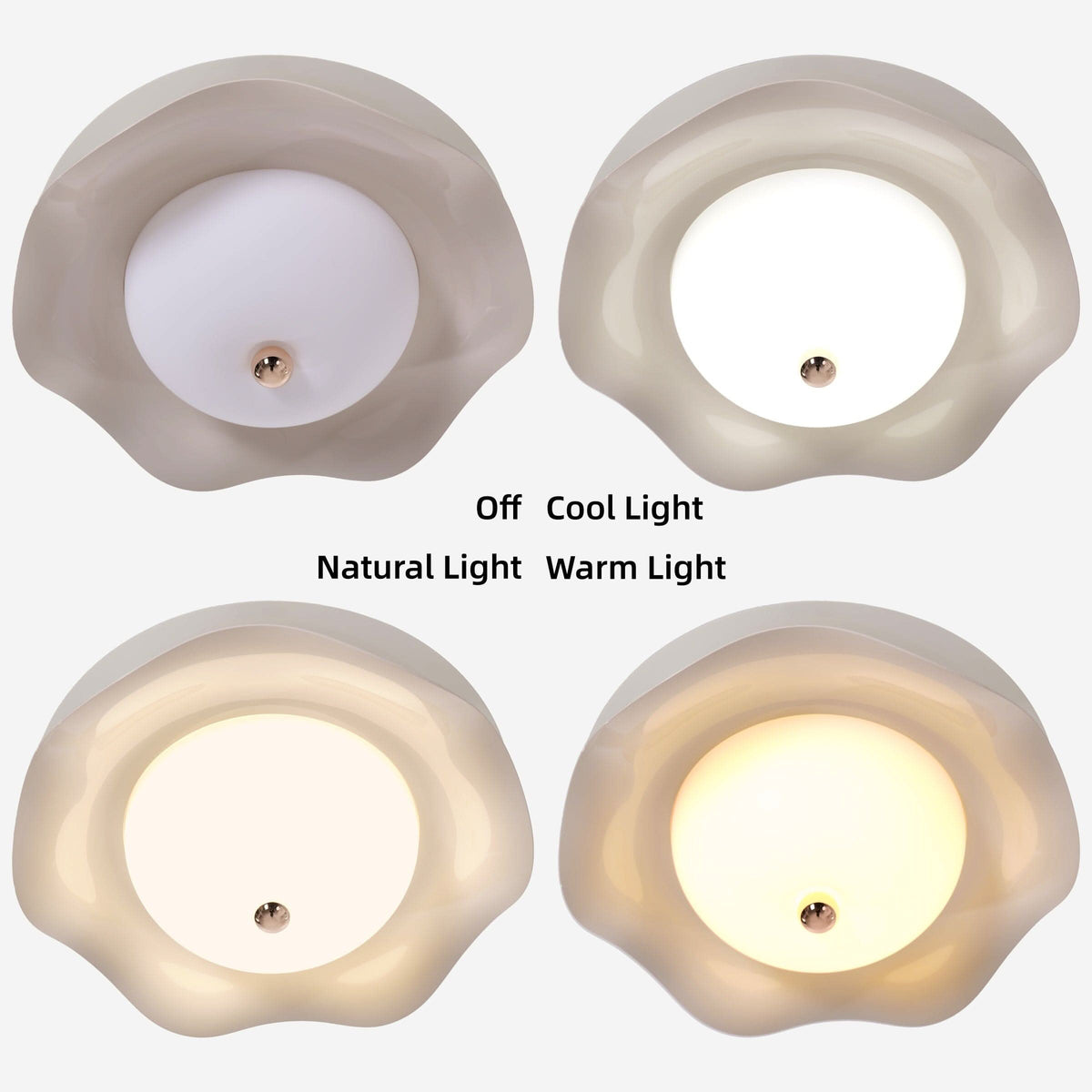 Lightsin 42 Inch Ceiling Fan with Dimmable LED and Reverse Airflow