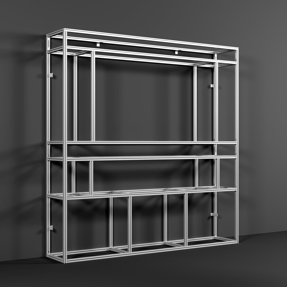 Easy Fit Aluminium Media Wall Frame | DIY Installation & Fast UK Delivery