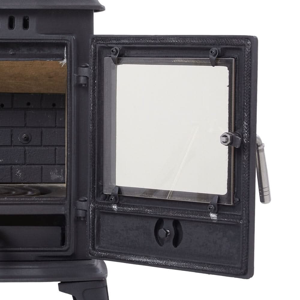 Cast Iron Fireplace – Victorian Style Wood Burning Fireplace Insert & Freestanding Heater
