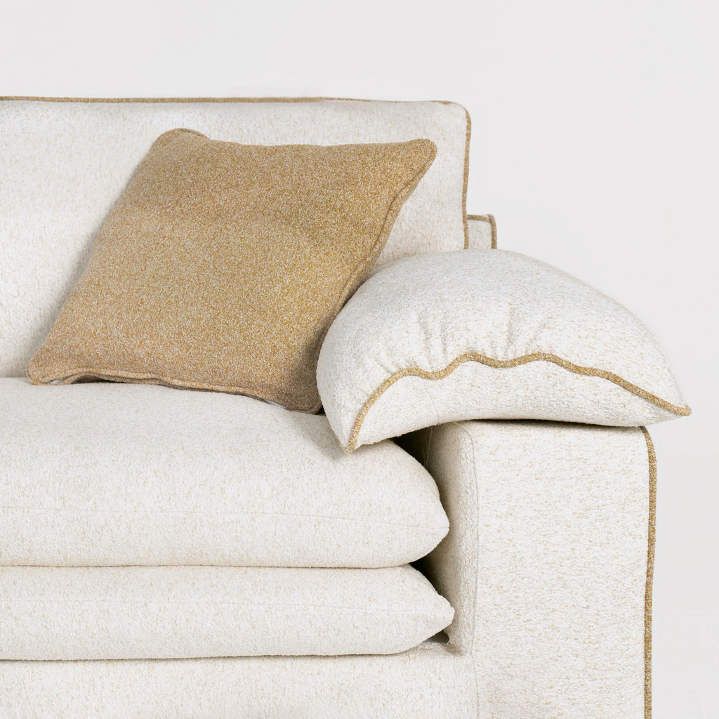 Cottonfy Stylish Lambswool Sofa with Detachable Design