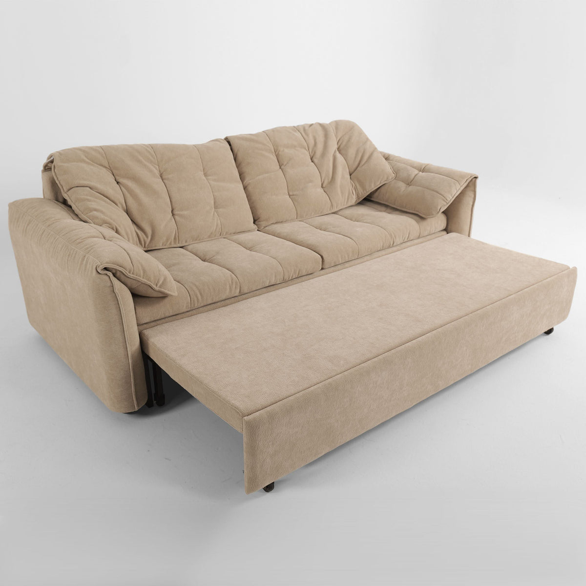 Cottonfy Upgraded Cloud Chenille Skin Friendly Sofa Bed with Storage