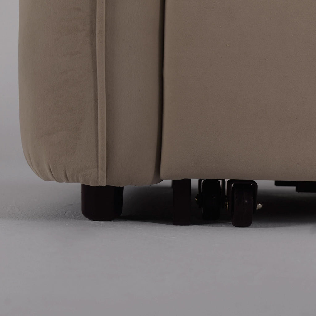 Cottonfy Upgrade Adjustable Multifunctional 3 Seater Sofa Bed with Storage Space