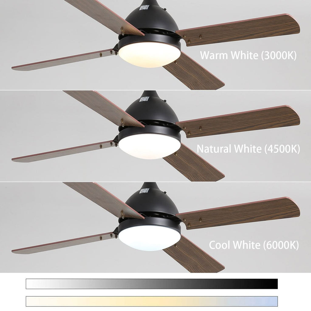 42Inch/48Inch Ceiling Fan Light with LED Lamp & Remote Control