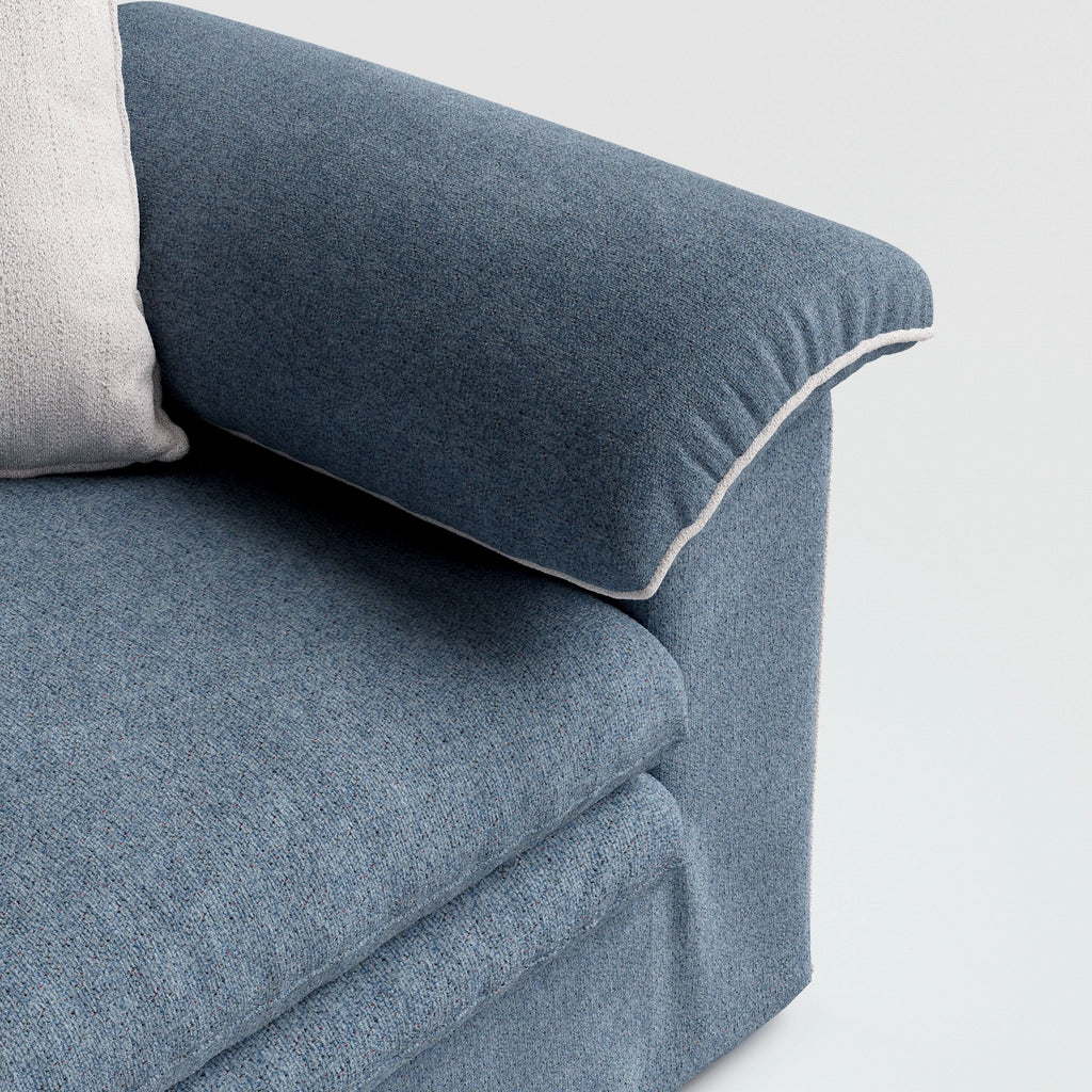Cottonfy Stylish Lambswool Sofa with Detachable Design