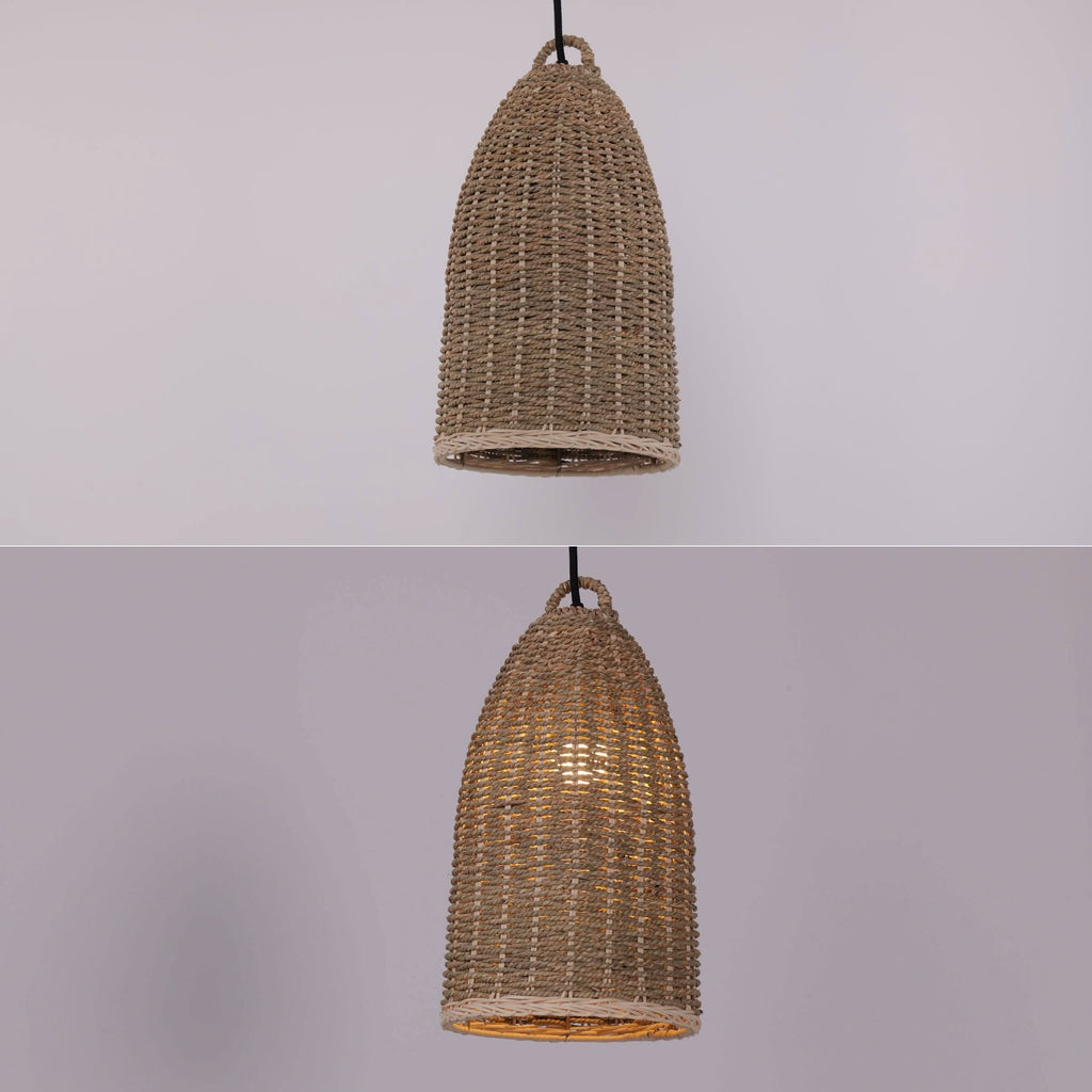 Lightsin Natural Grass Pendant Light for Kitchen and Dining Spaces