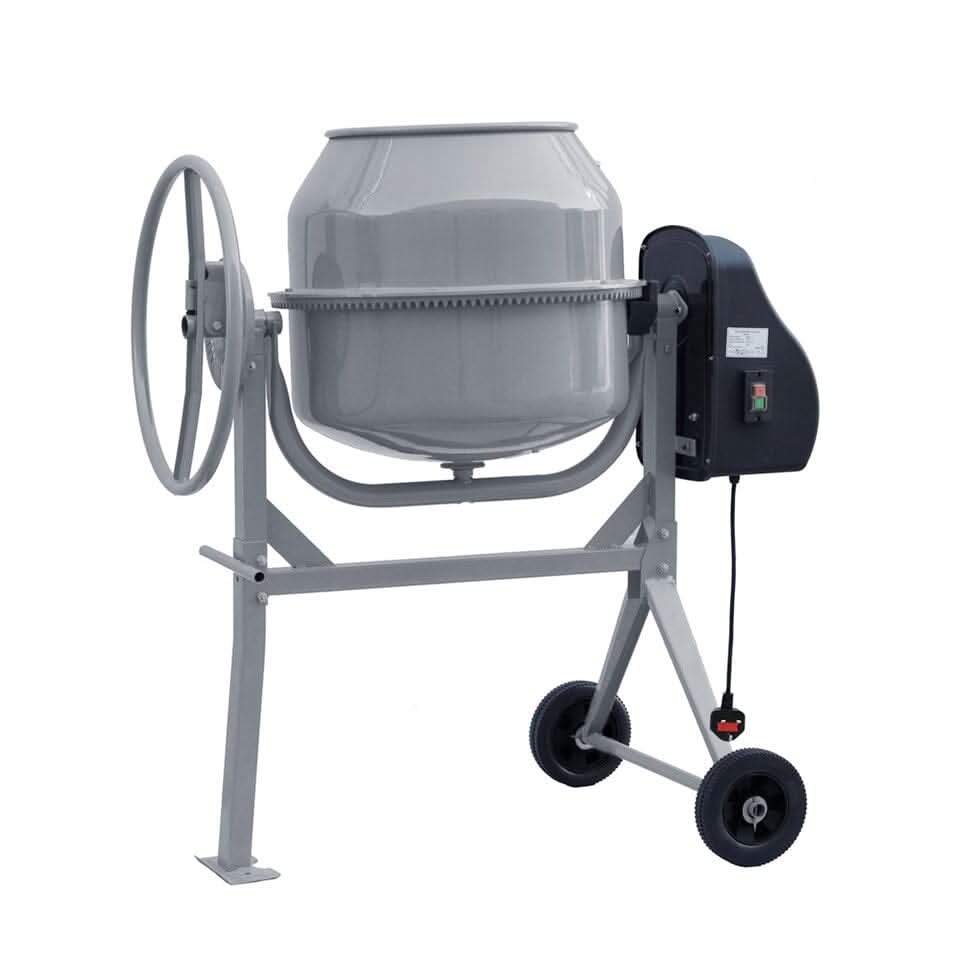 Durable and Versatile Cement Mixer with Easy Movement