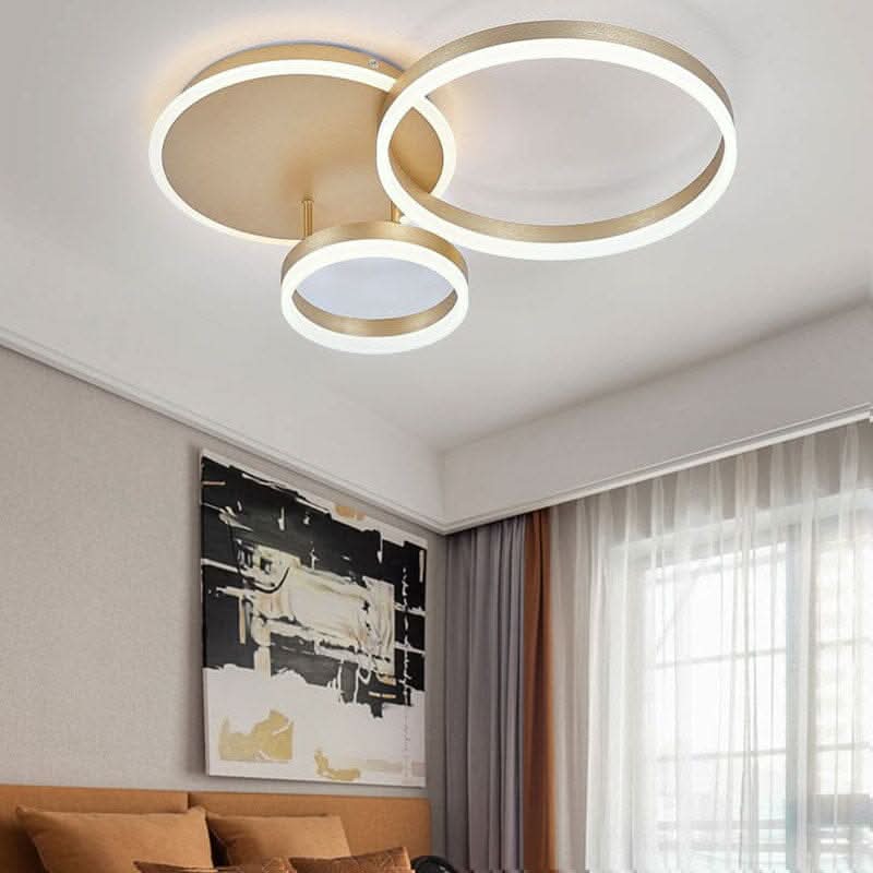 2/3.5 ft Circles  Ceiling Light with LED Dimmable/Non-Dimmable