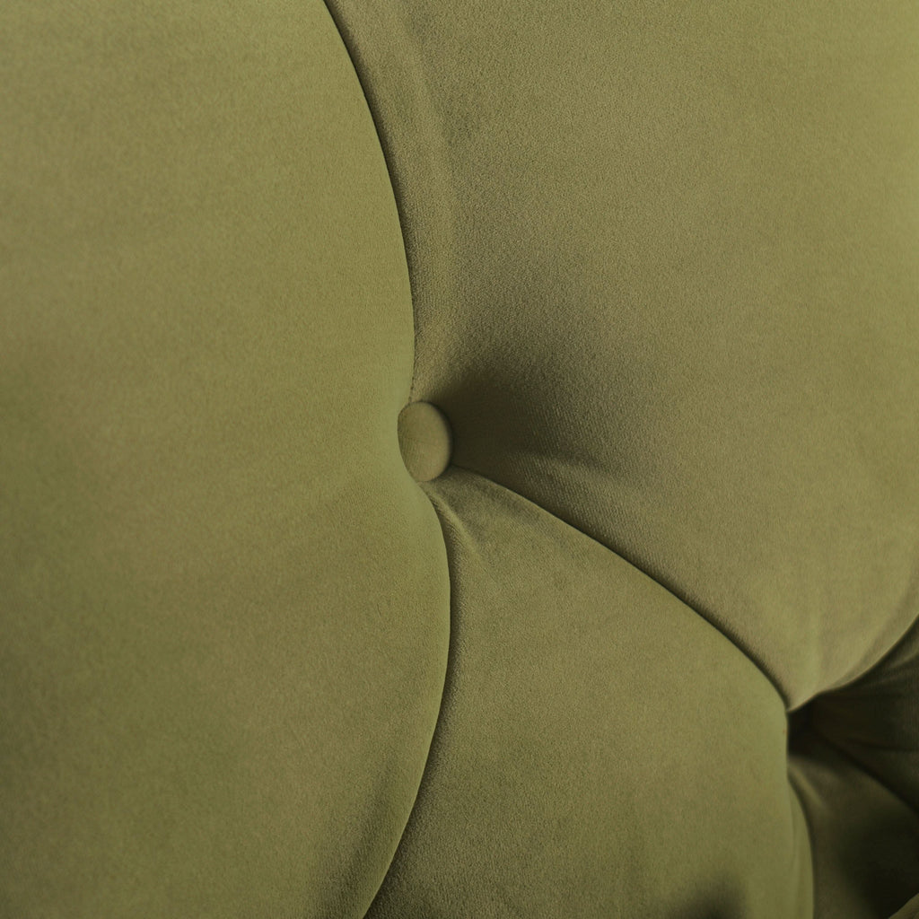 Cottonfy Fringe Skirt Sofa Velvet Linen Comfort Relaxed Living Olive Green Velvet