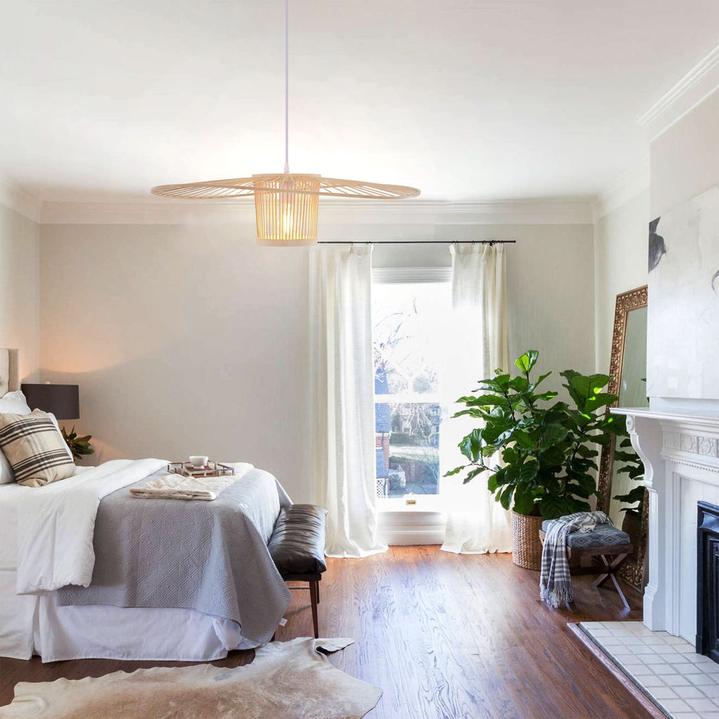 Lightsin Bamboo Pendant Light for Organic Elegance and Warmth