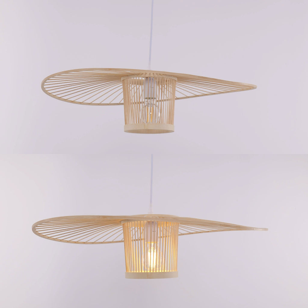 Lightsin Bamboo Pendant Light for Organic Elegance and Warmth