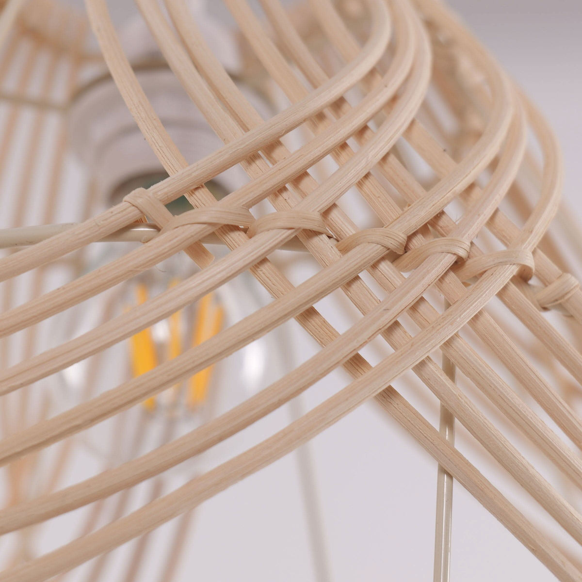 Lightsin Woven Whisper Natural Rattan Pendant Light for Serene Living