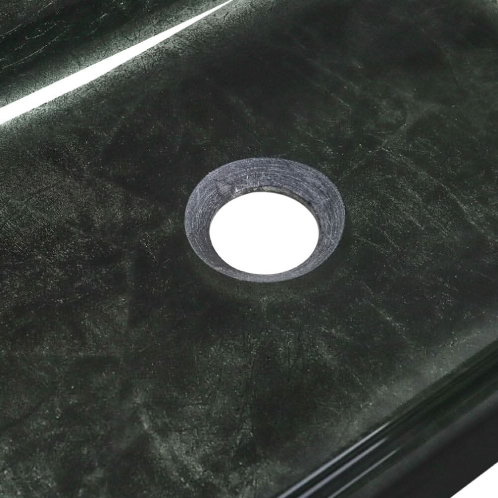 46cm W Rectangular Tempered Glass Bathroom Art Design Sink