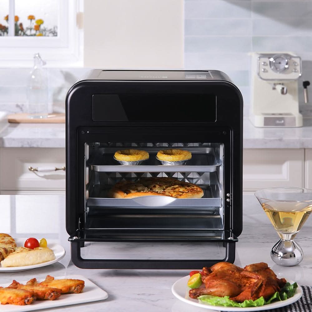 15L Smart Versatile Air Fryer Toaster Oven with Accessories Tools