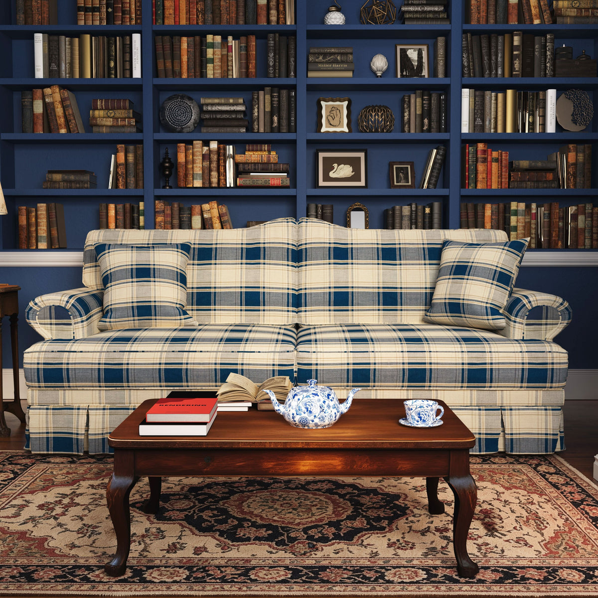 Cottonfy Kensington Chesterfield Style Retro Sofa with Storage