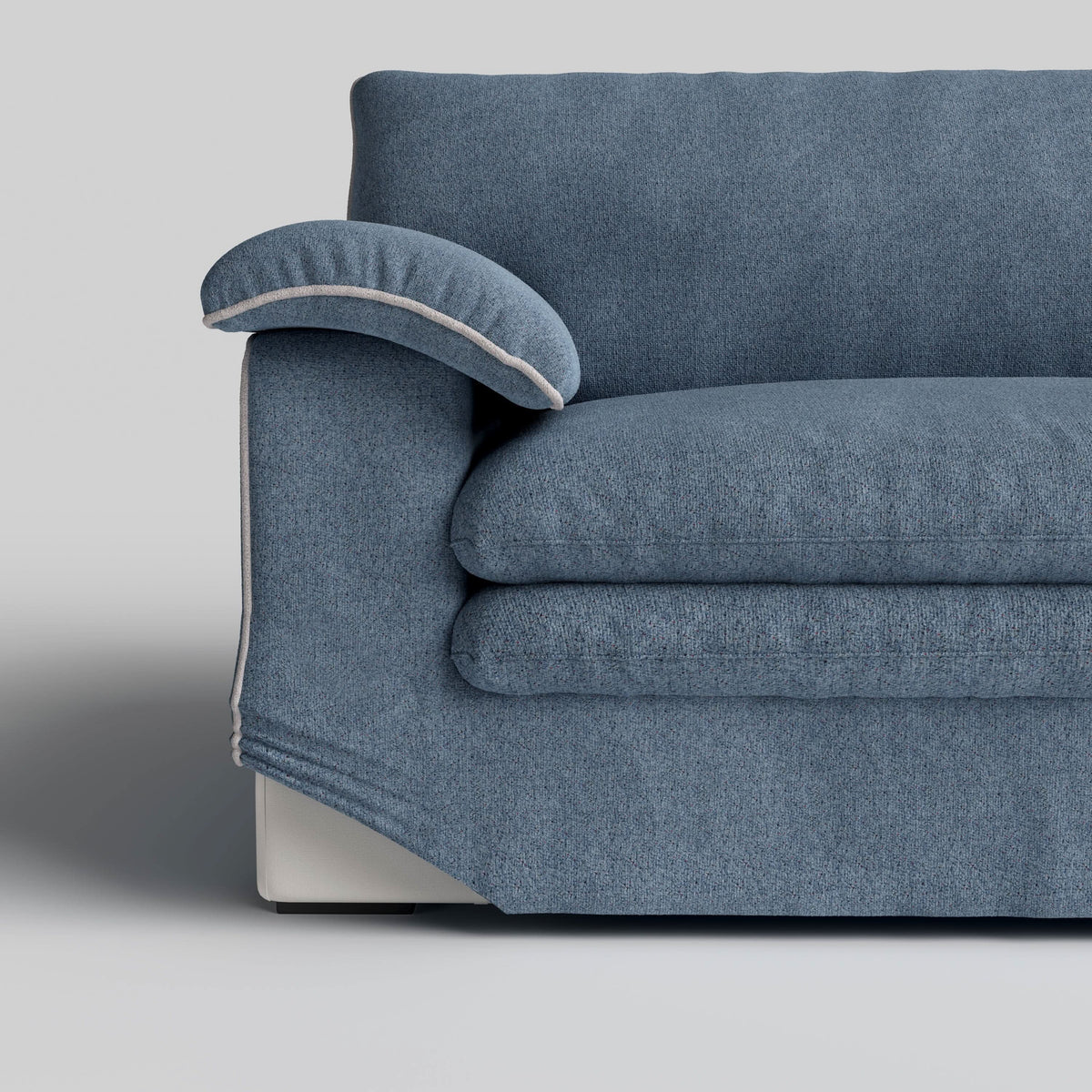 Cottonfy Stylish Lambswool Sofa with Detachable Design
