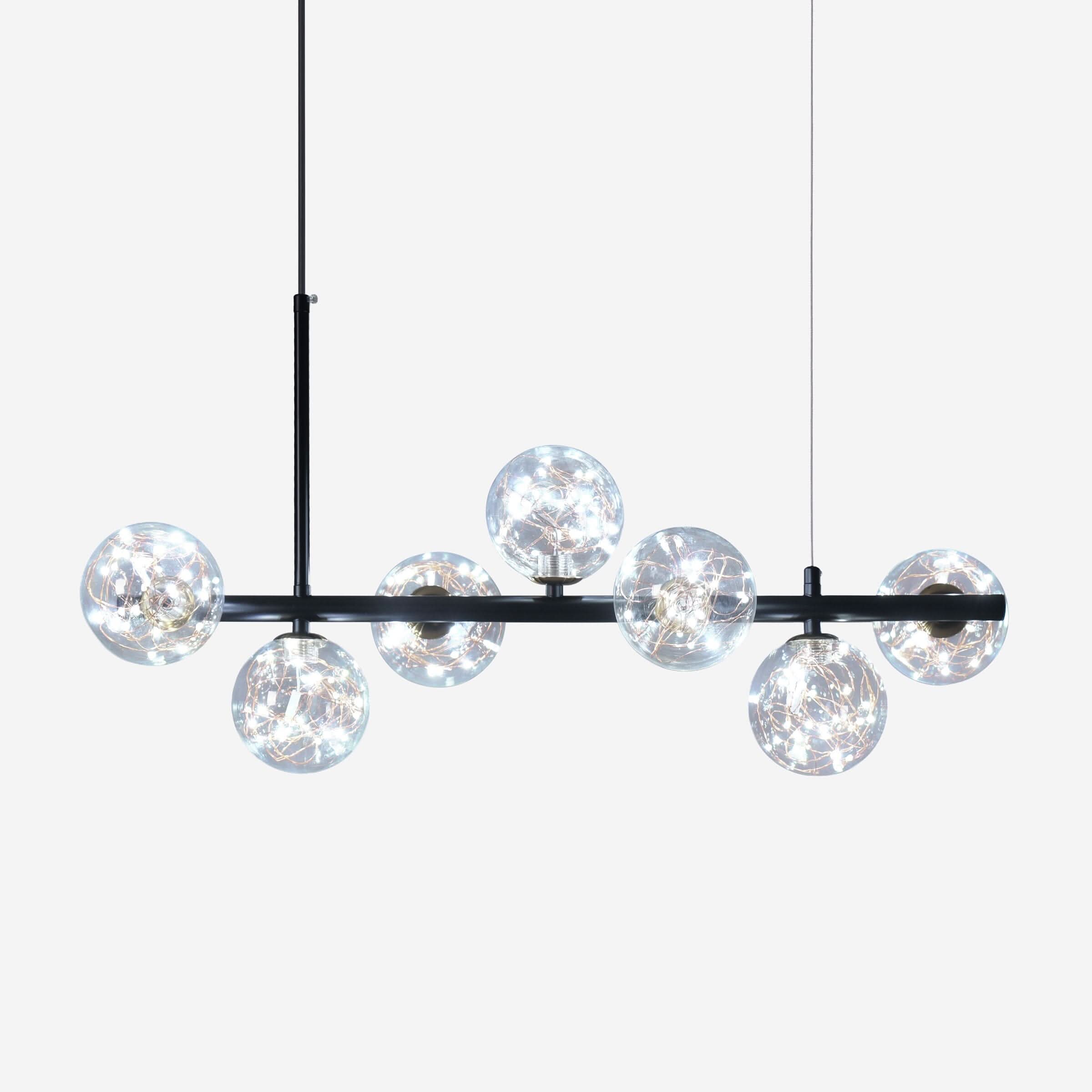 Lightsin Cumulus - Modern Metal Chandelier with LED Starry Sky Effect