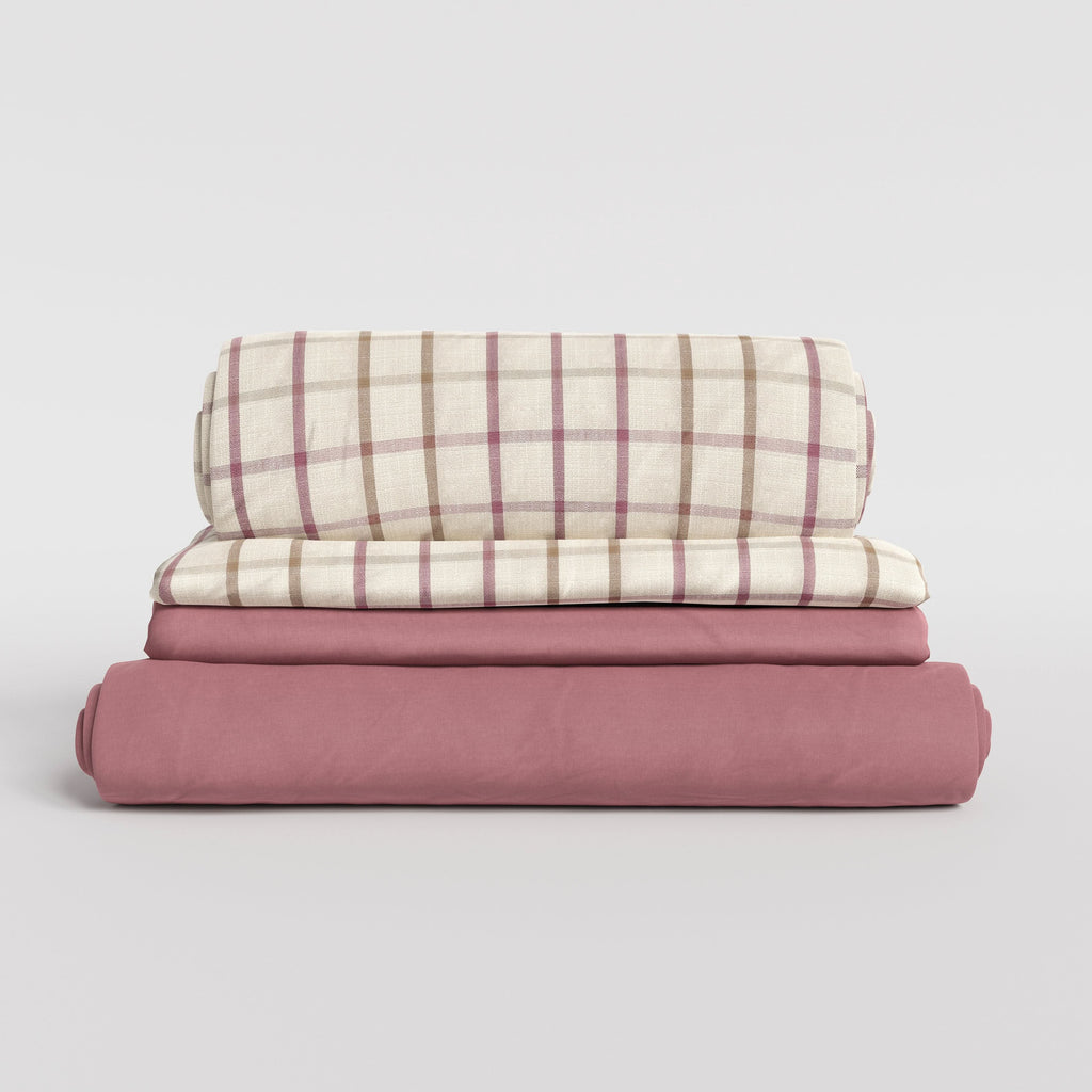 Tailored sofa cover for the Cottonfy Country Check Sofa