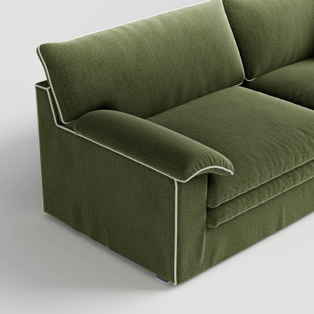 Cottonfy Stylish Lambswool Sofa with Detachable Design