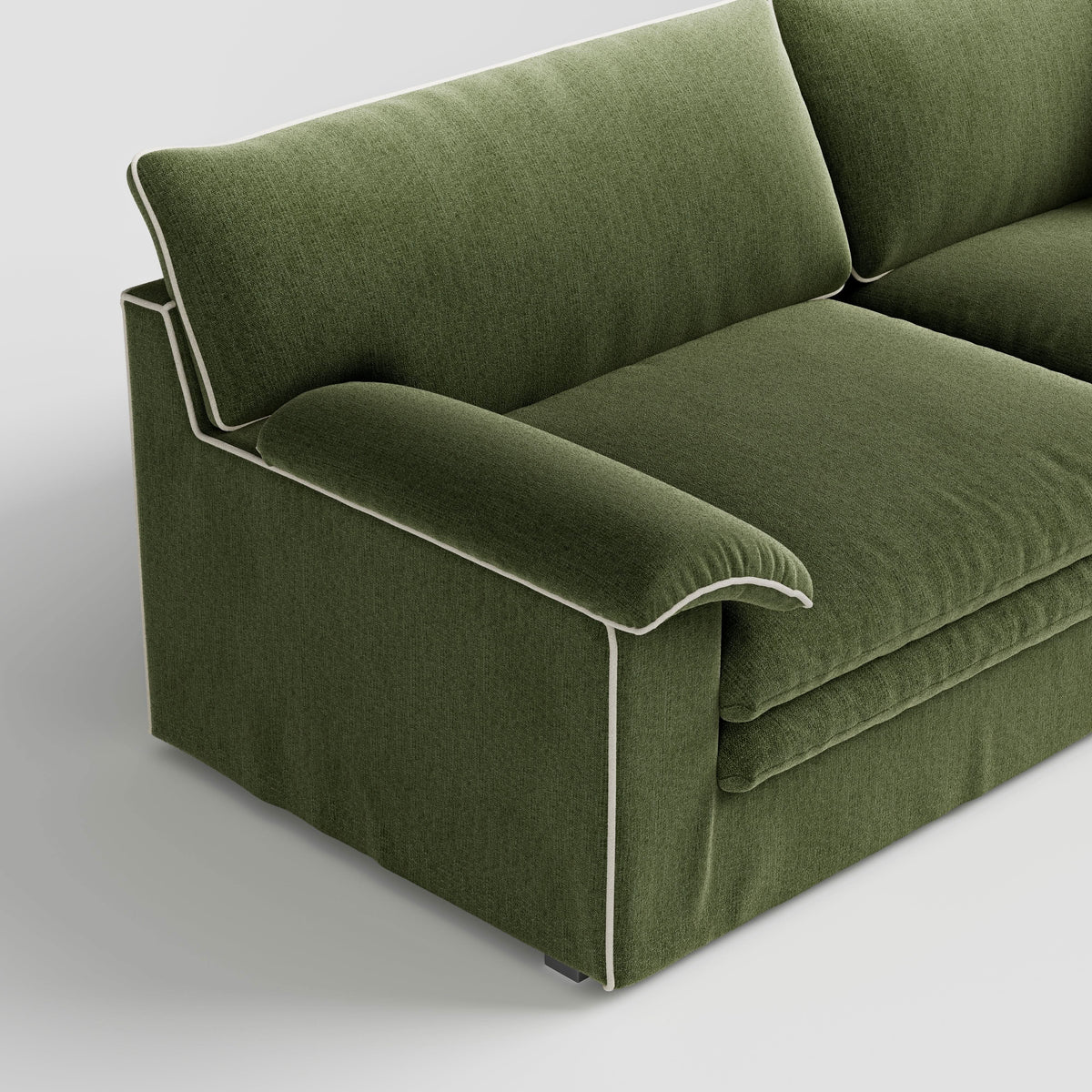 Cottonfy Stylish Lambswool Sofa with Detachable Design