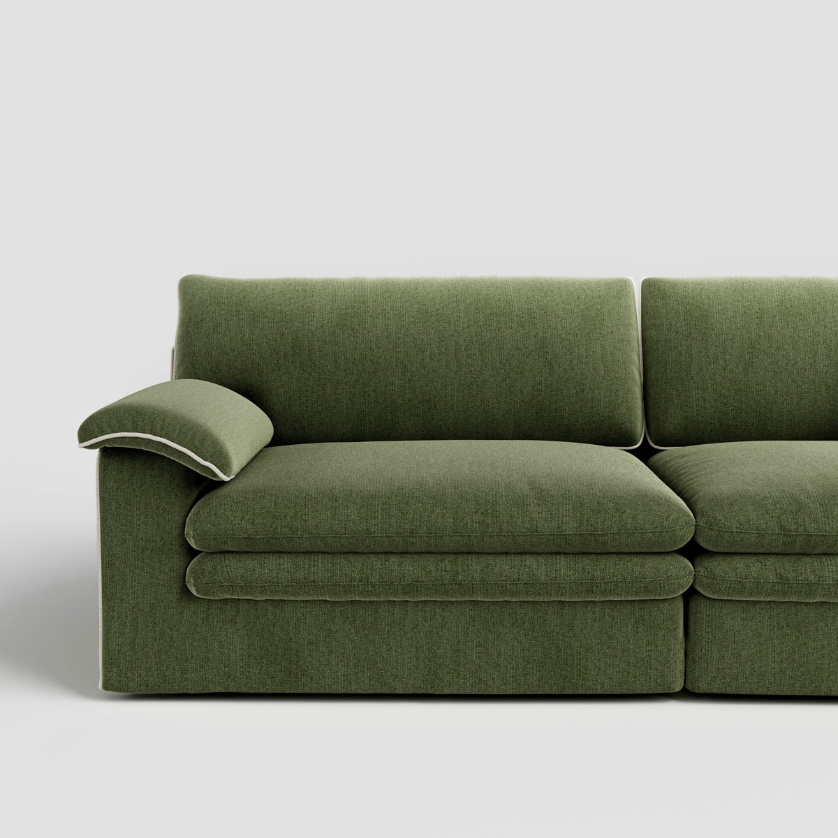 Cottonfy Stylish Lambswool Sofa with Detachable Design