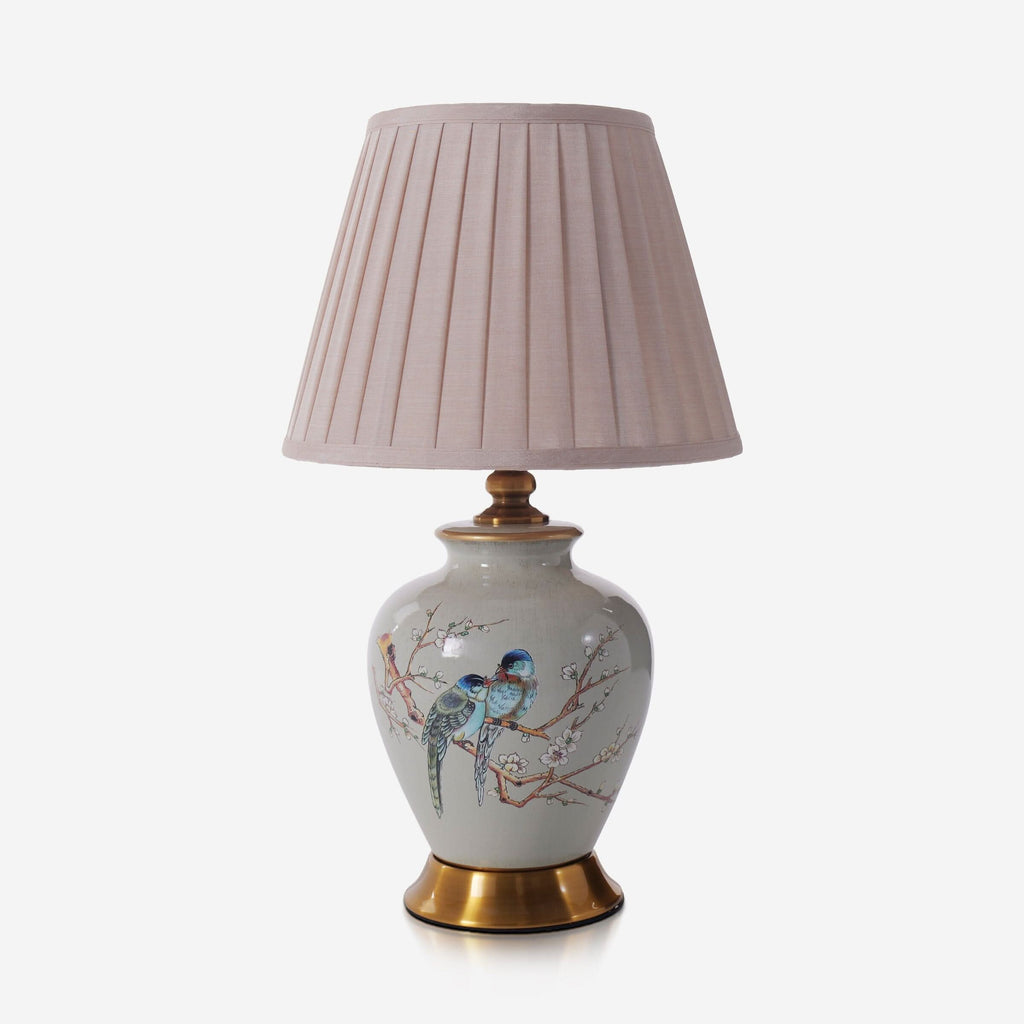 Lightsin Chinoiserie Hand-Painted Ceramic Table Lamp Collection