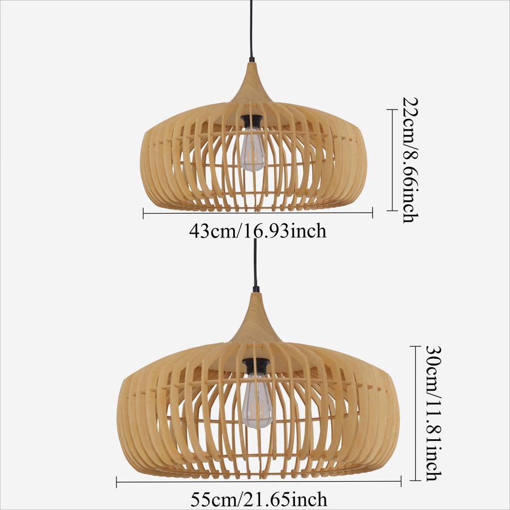 Glyph-Lightsin Rustic Iron Woven Rattan Pendant Light for Dining Room, Reading Corner & Bedroom