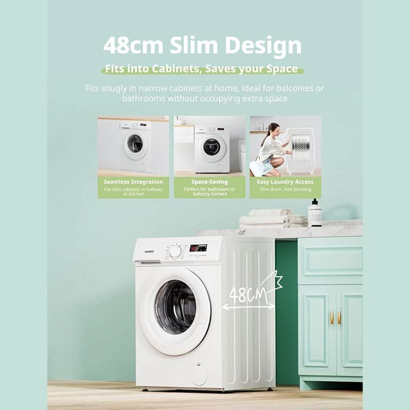 Freestanding Washing Machine 8KG Load White