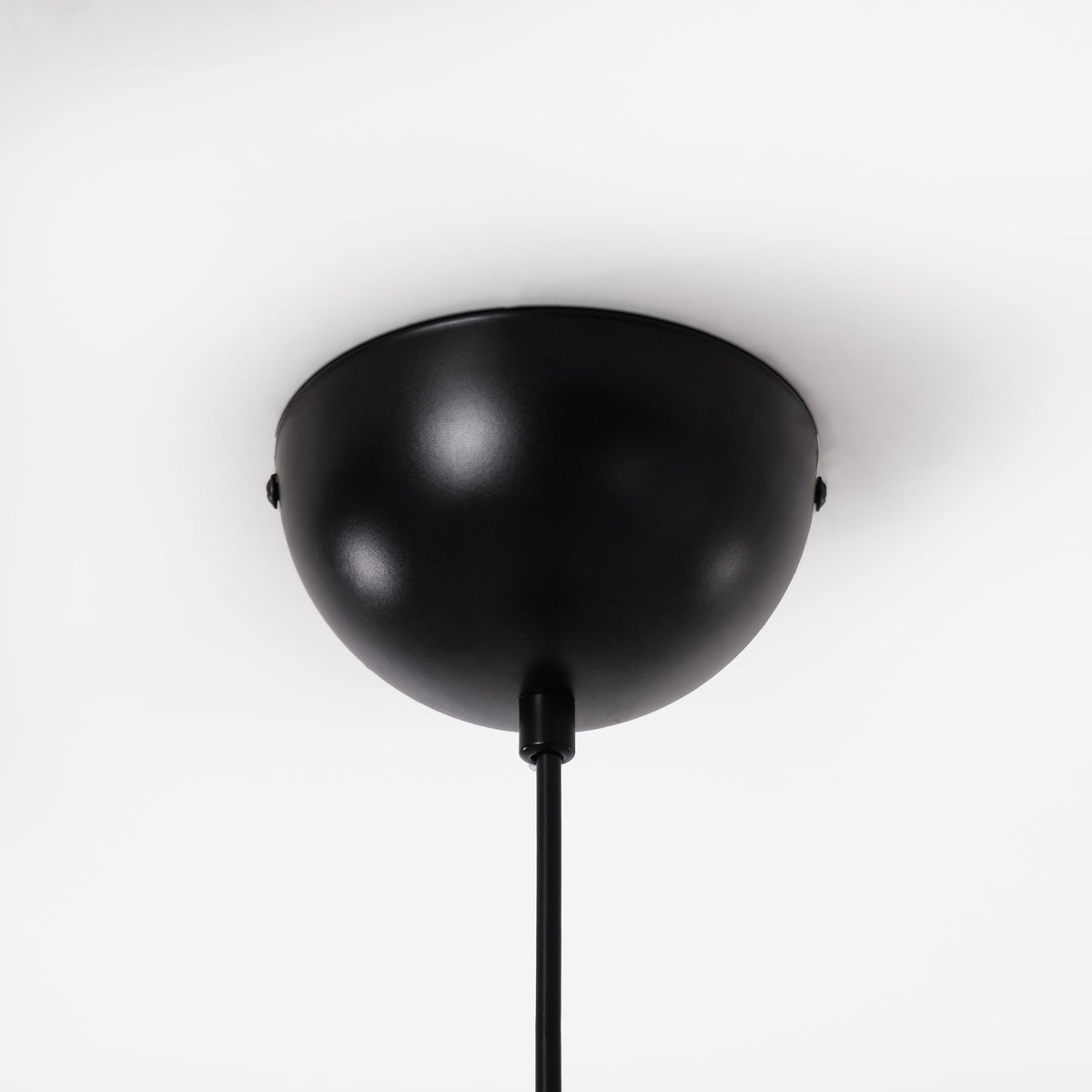 Red Iron Pendant Light | Colour-Changing E27 Ceiling Lamp
