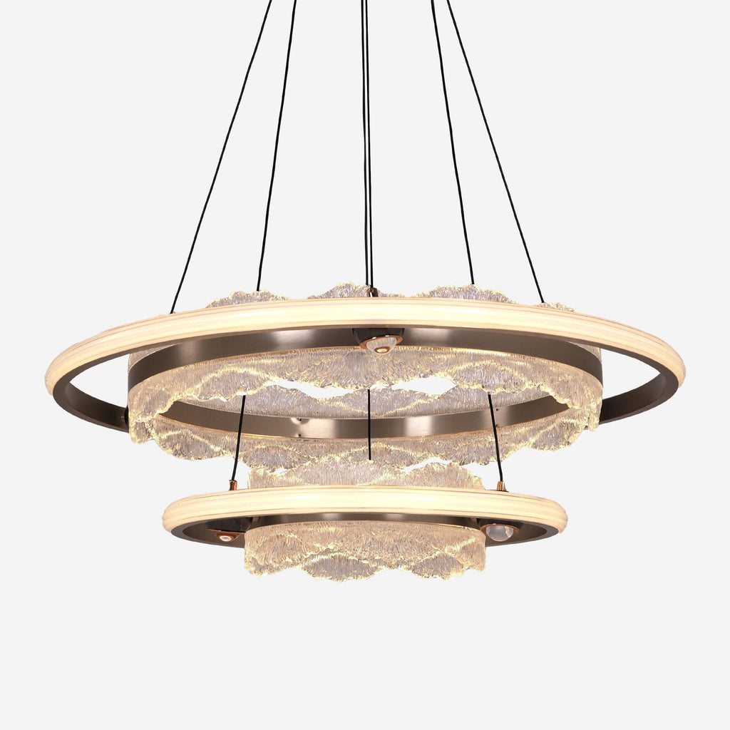 Lightsin Modern Ceiling Pendant Light with Aluminum and Acrylic Design