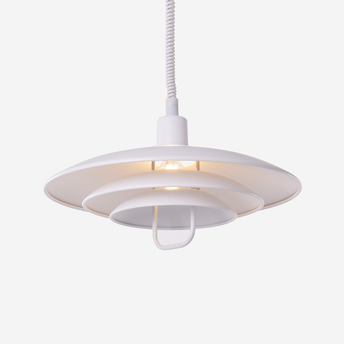 White Modern Minimalist Pendant Light