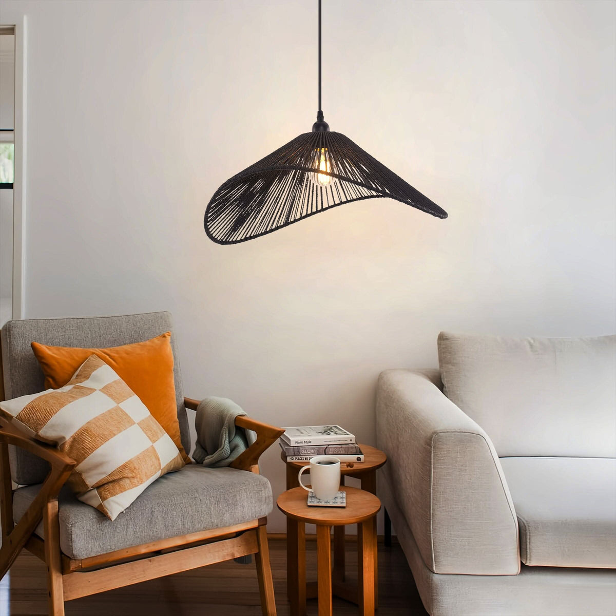Lightsin Winged and Woven Pendant Lights for a Unique Touch of Style