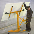 11/16ft Yellow/Red/Black/Blue Drywall Lifter with Rolling Casters Panel Hoist