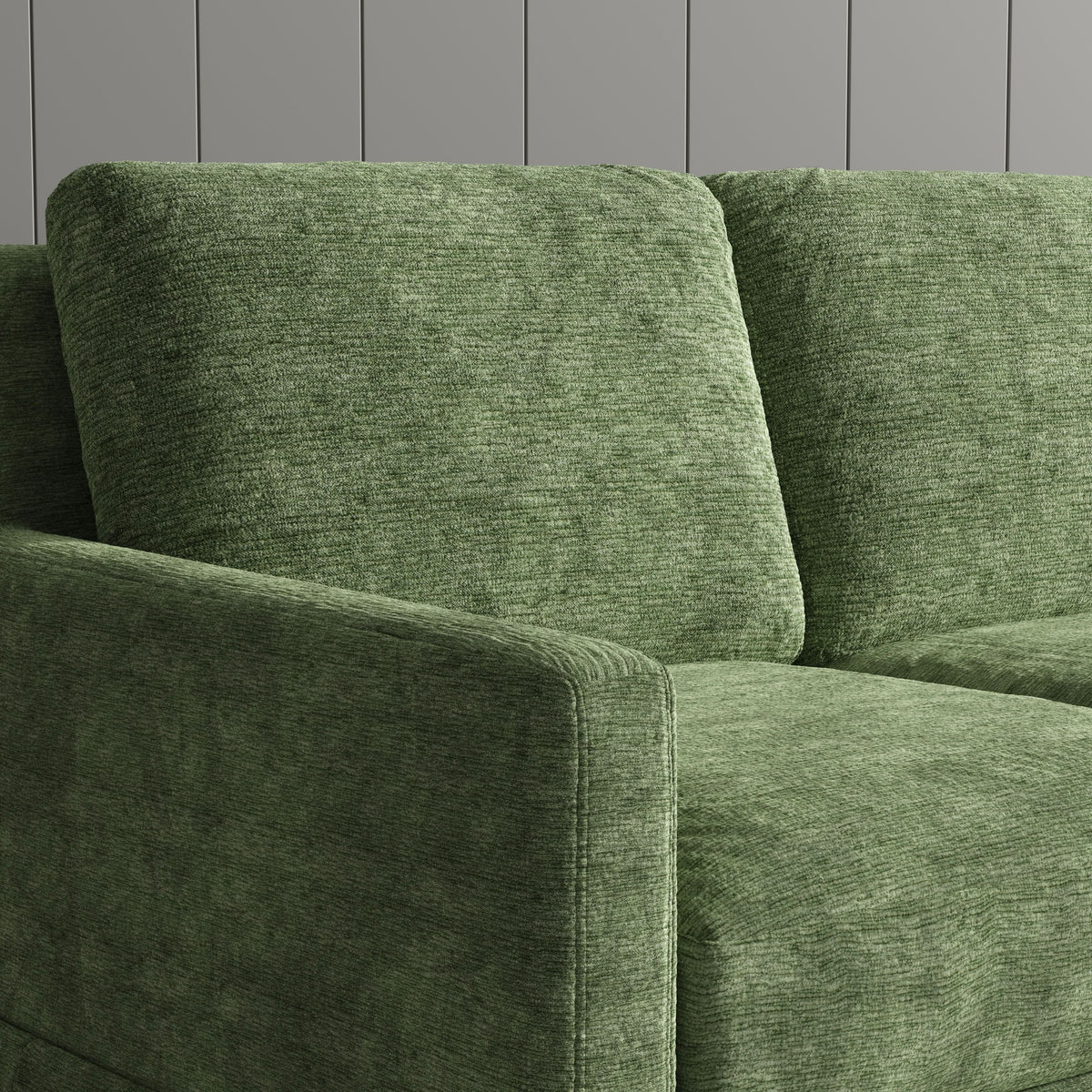 Cottonfy Country Check Sofa with Removable Skirted Covers