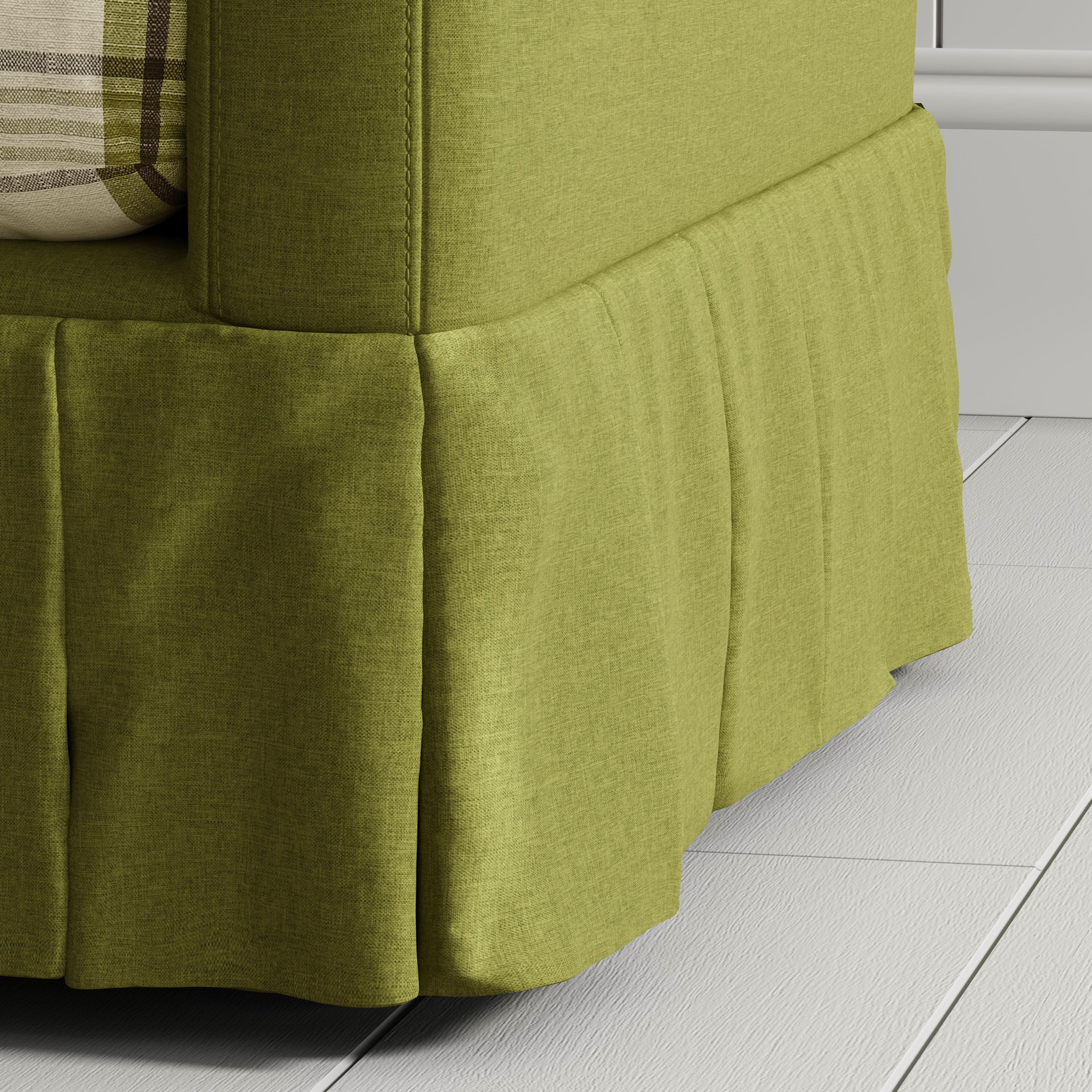 Cottonfy Country Check Sofa with Removable Skirted Covers