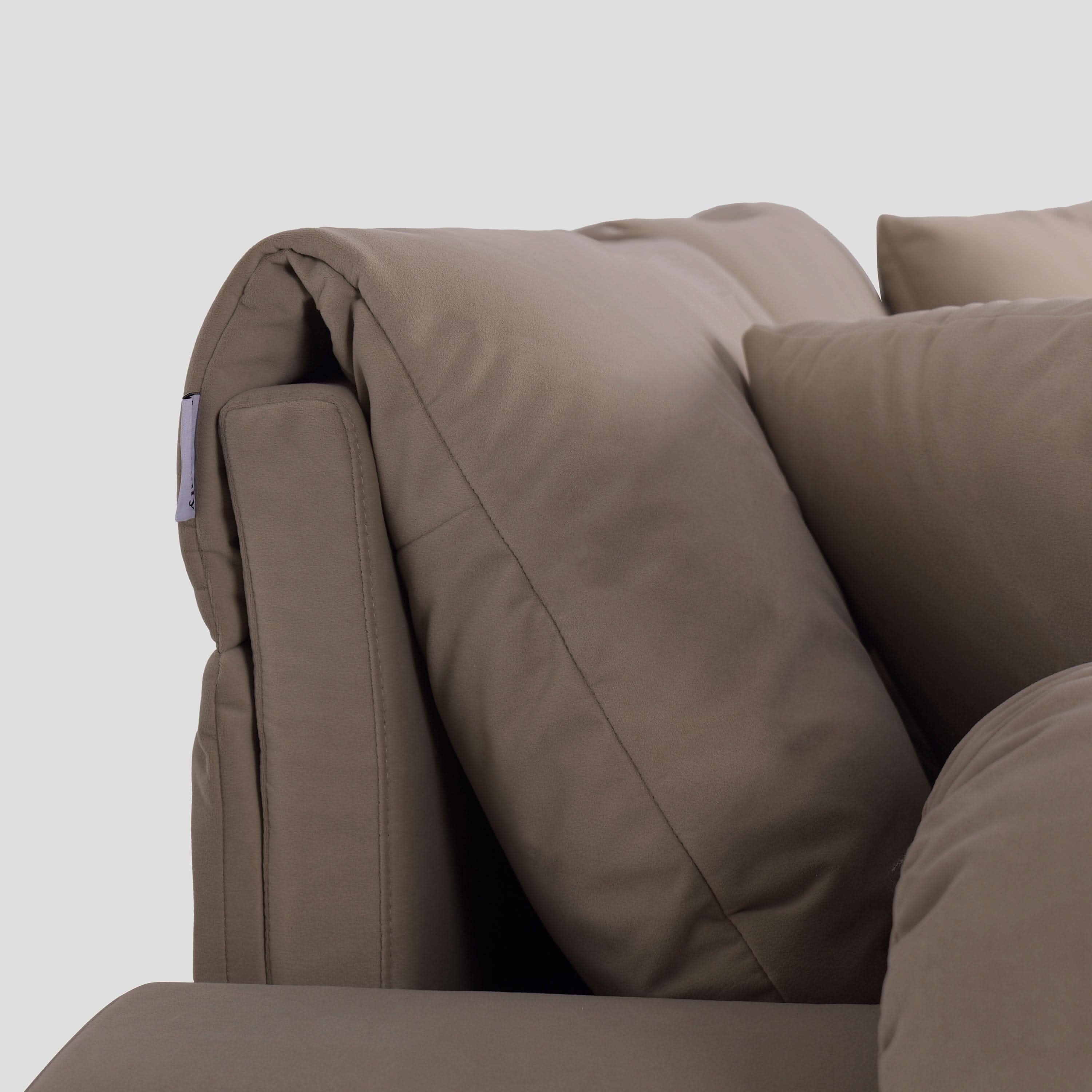 Cottonfy Multifunctional Sleeper Pull Out 2 Seater Sofa Bed with Storage Space