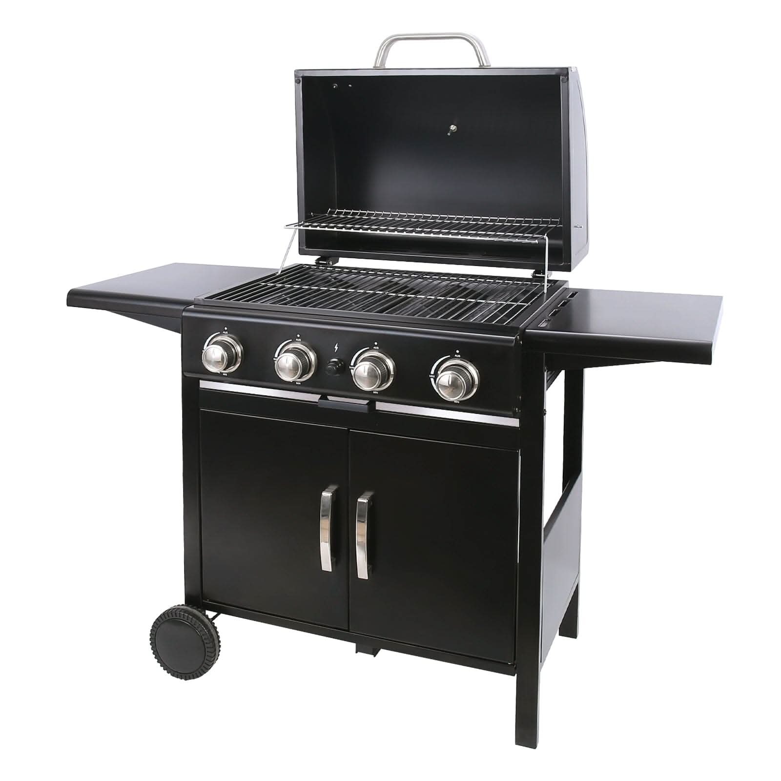 3/4/5-Burner Outdoor Gas Burner with Side Burner Gas Gill