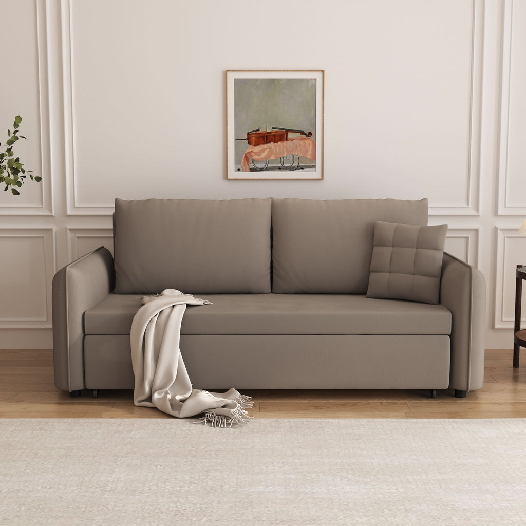 Cottonfy Upgrade Adjustable Multifunctional 3 Seater Sofa Bed with Storage Space