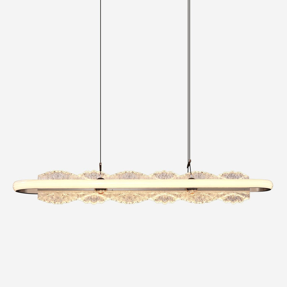 Lightsin Modern Aluminum and Acrylic Pendant Light for Dining Room Ceiling