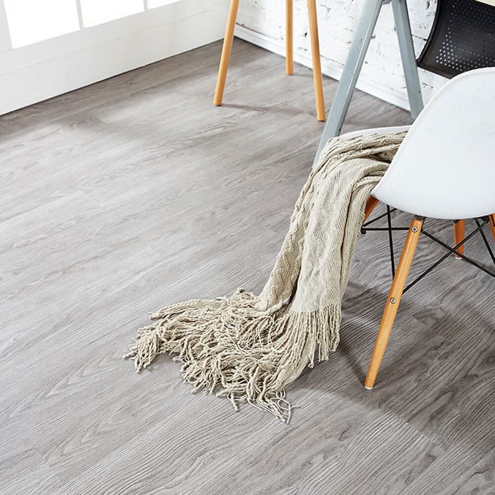 36/72Pcs Durable Wood Grain Self-Adhesive Vinyl Flooring