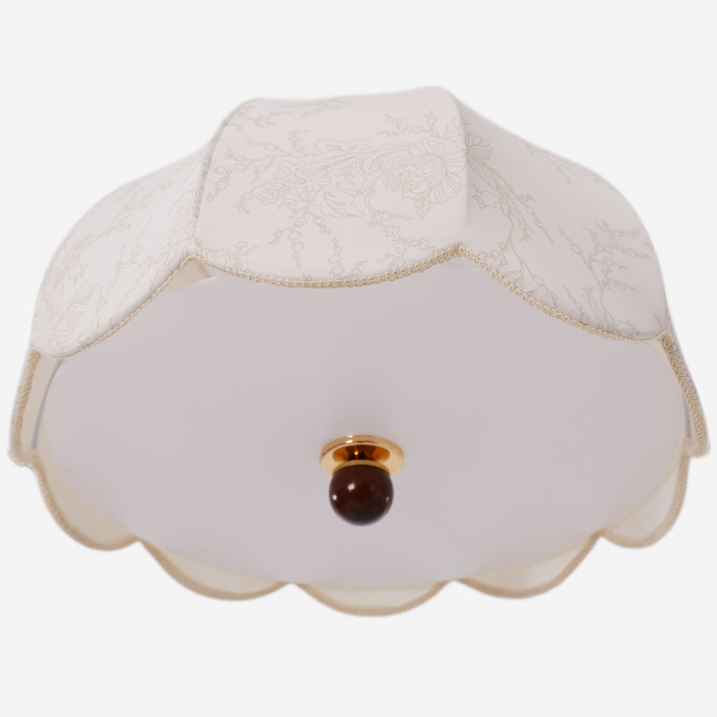 Yellow Fabric Pendant Light | Soft Shade E27 Ceiling Lamp