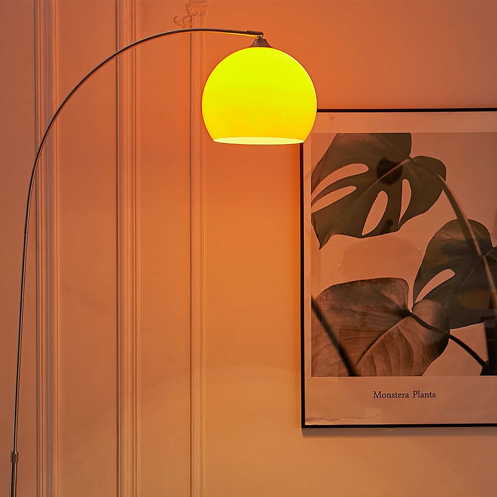 60W Arched Floor Lamp Height Adjustable