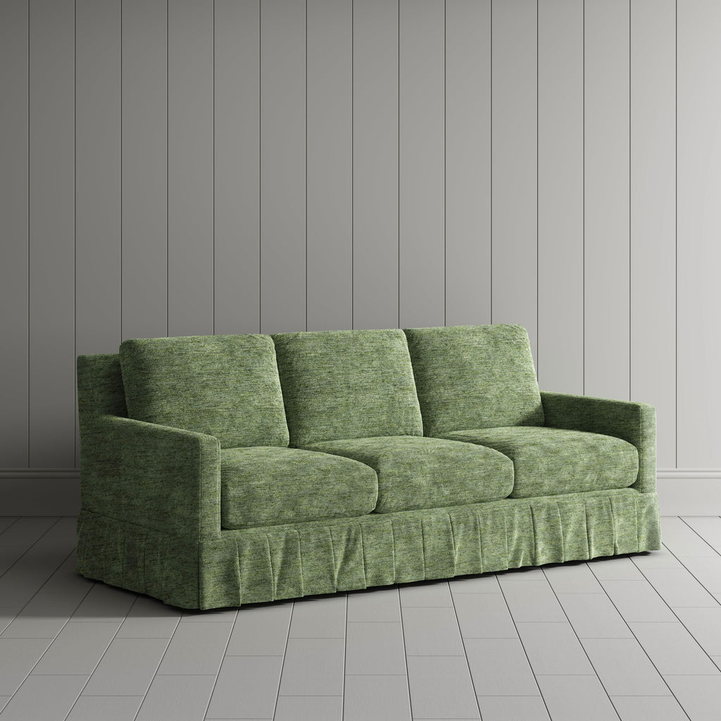 Cottonfy Country Check Sofa with Removable Skirted Covers