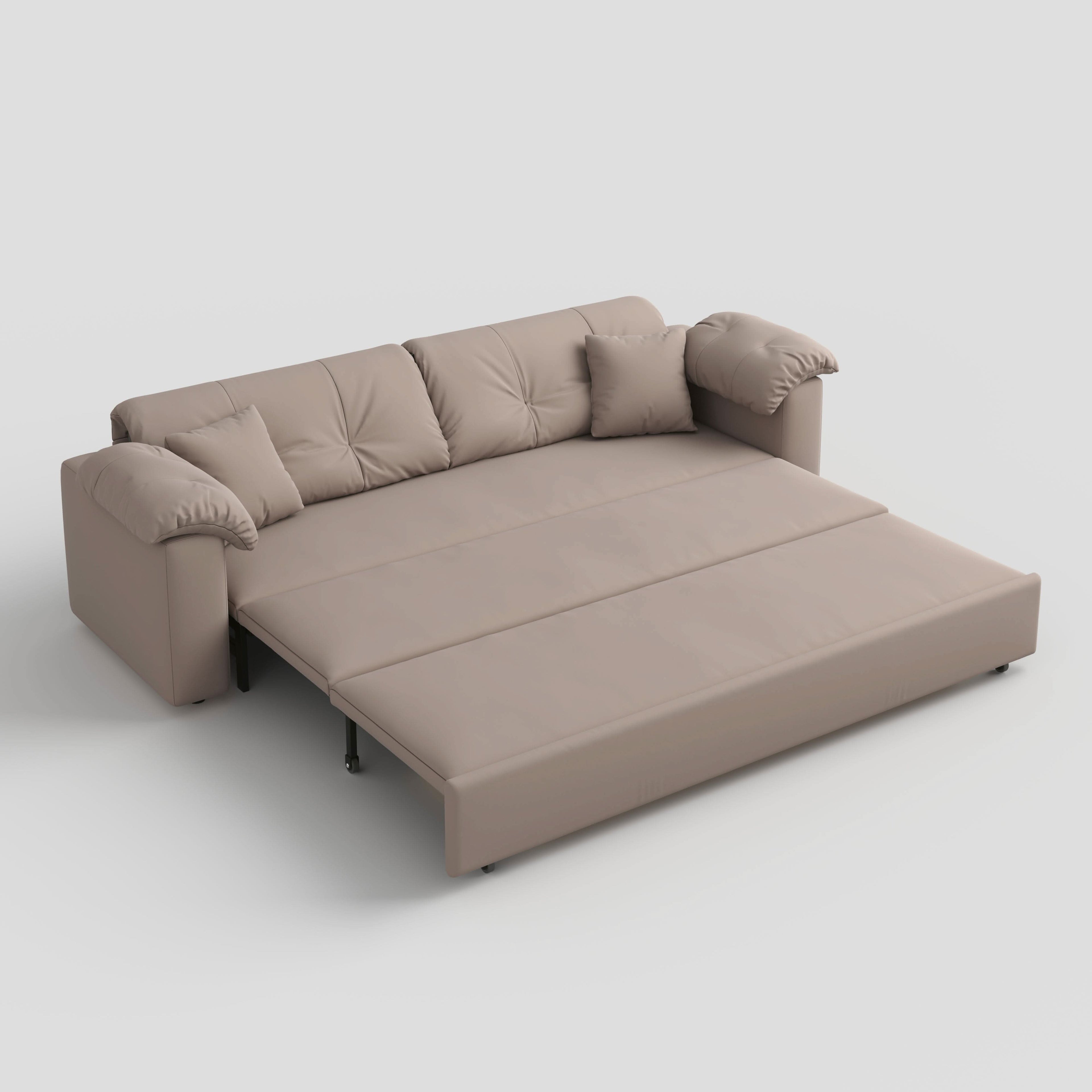Cottonfy Multifunctional Sleeper 3 Seater Sofa Bed with Storage Space