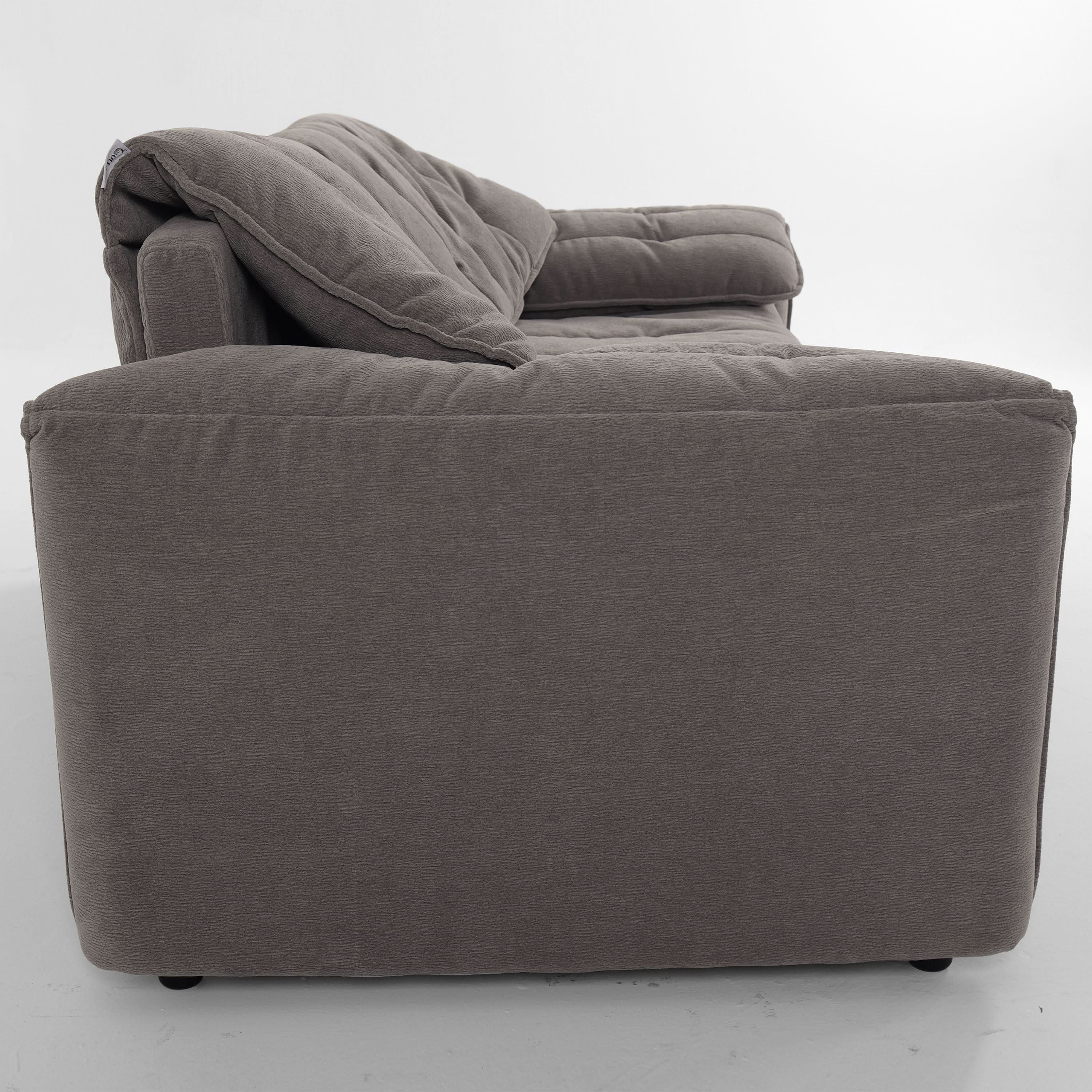 Cottonfy Upgraded Cloud Chenille Skin Friendly Sofa Bed with Storage